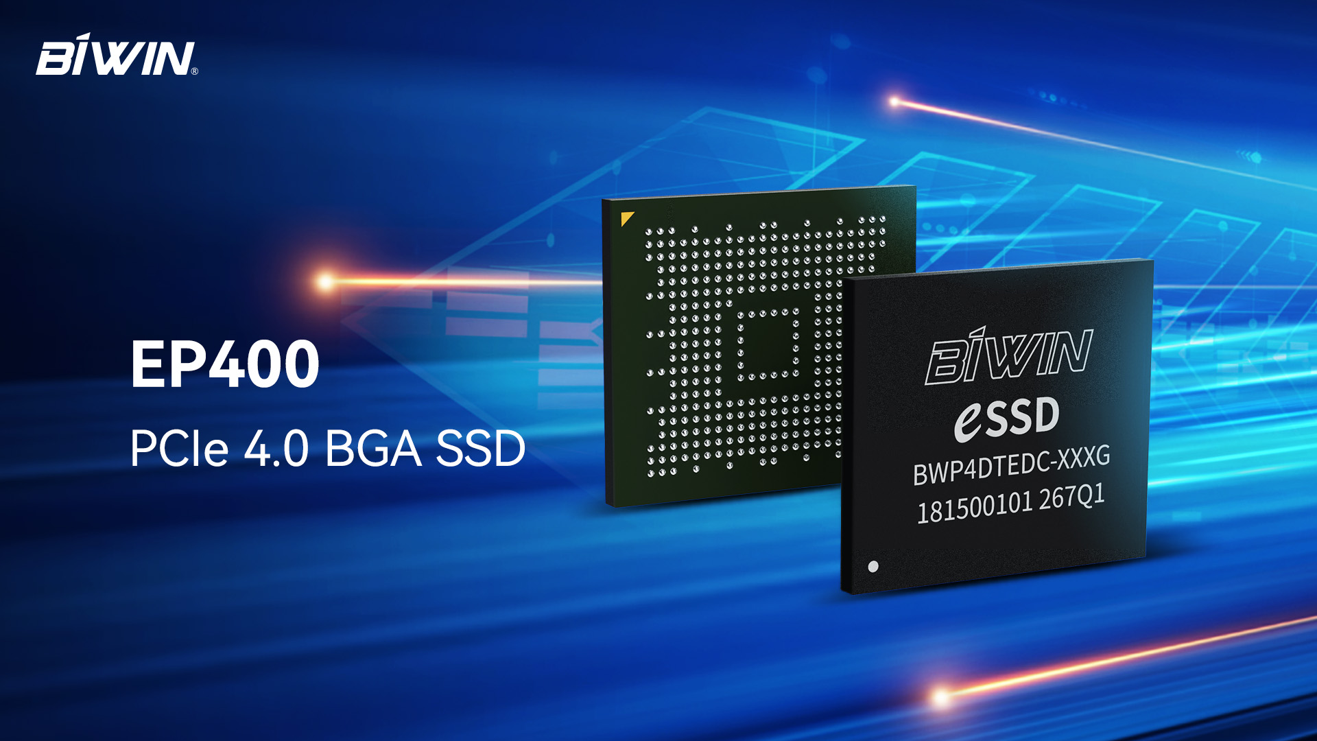 BIWIN PCIe Gen4 BGA SSD EP400